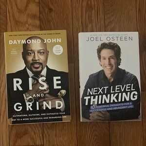 Rise and Grind & Next Level Thinking Books